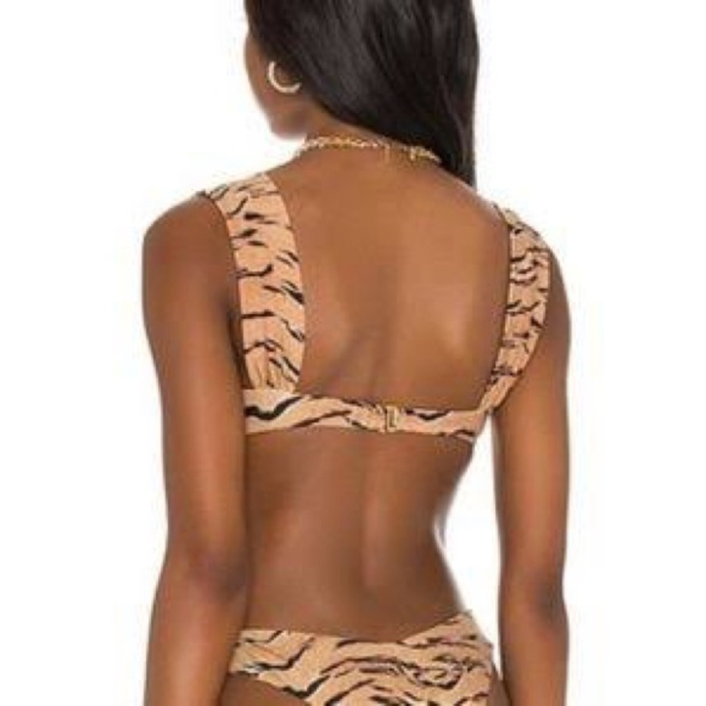 NWT WeWoreWhat Delilah Tiger bathing suit bottom